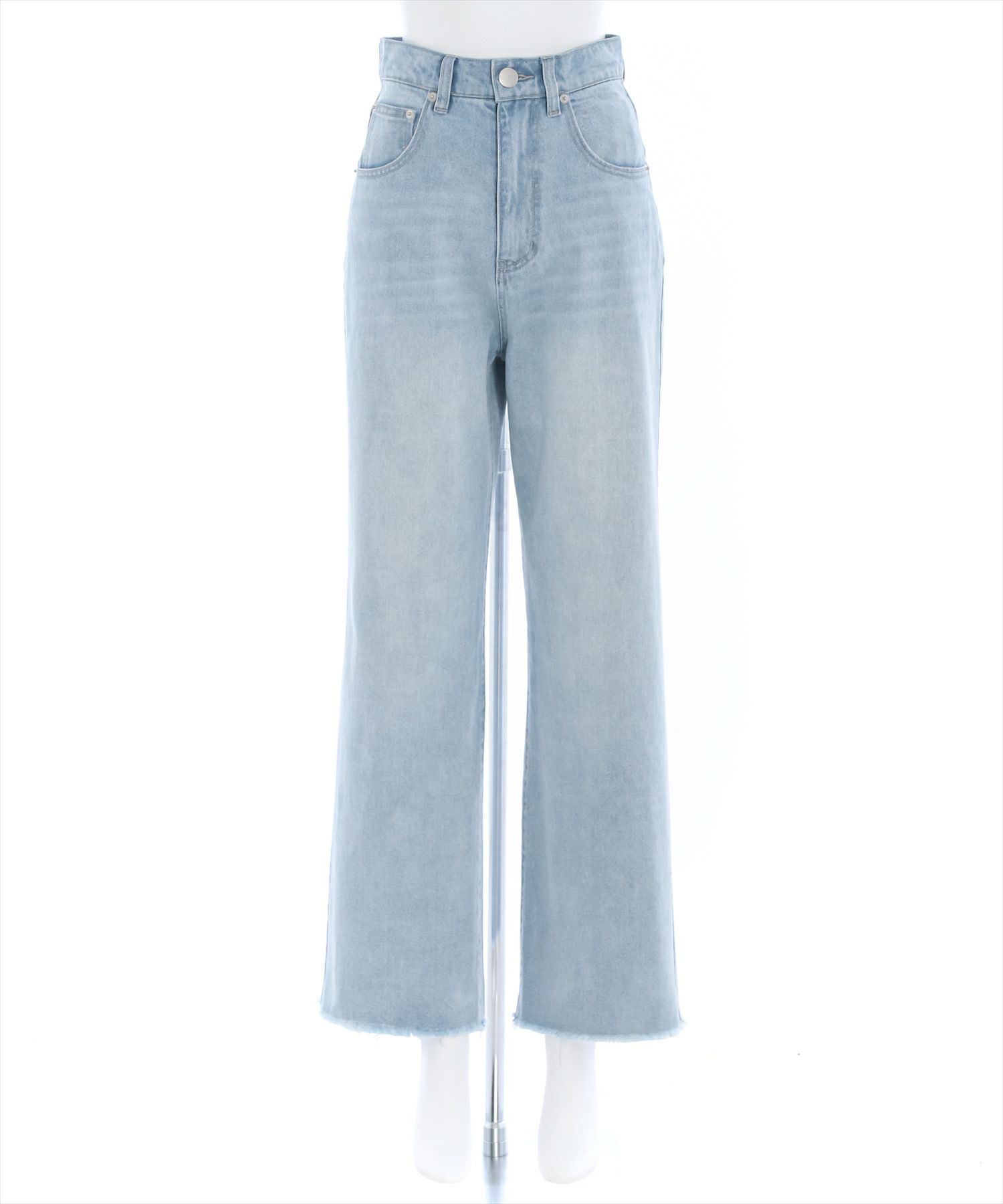 clear≪再入荷≫カットオフフレアデニムパンツ[CL7630