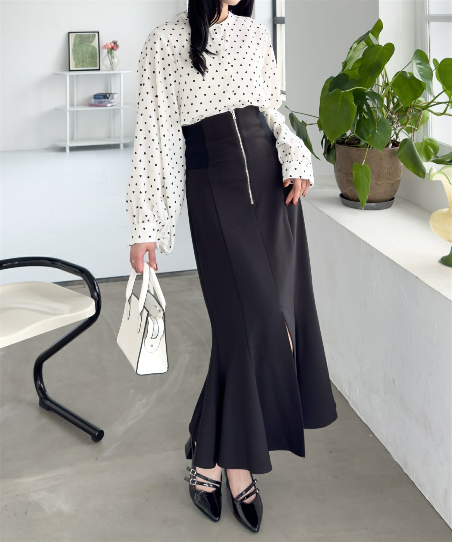 162㎝/ブラック F着用