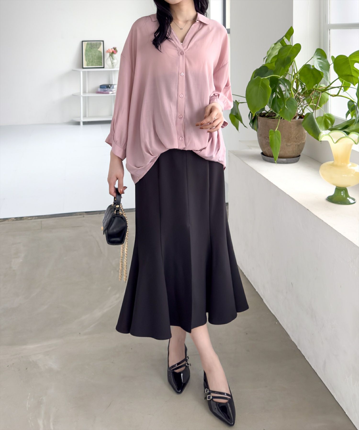 162㎝/ブラック F着用