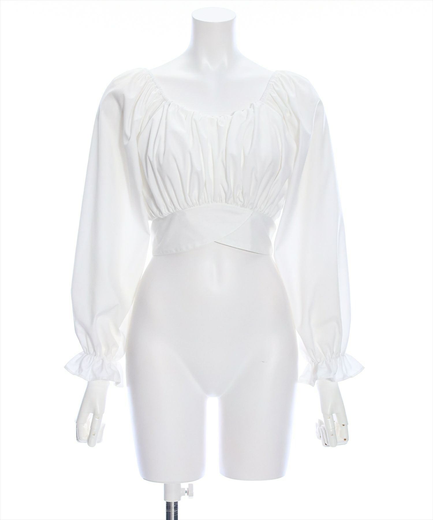clear≪再入荷≫クロスバックリボンブラウス[CL7992