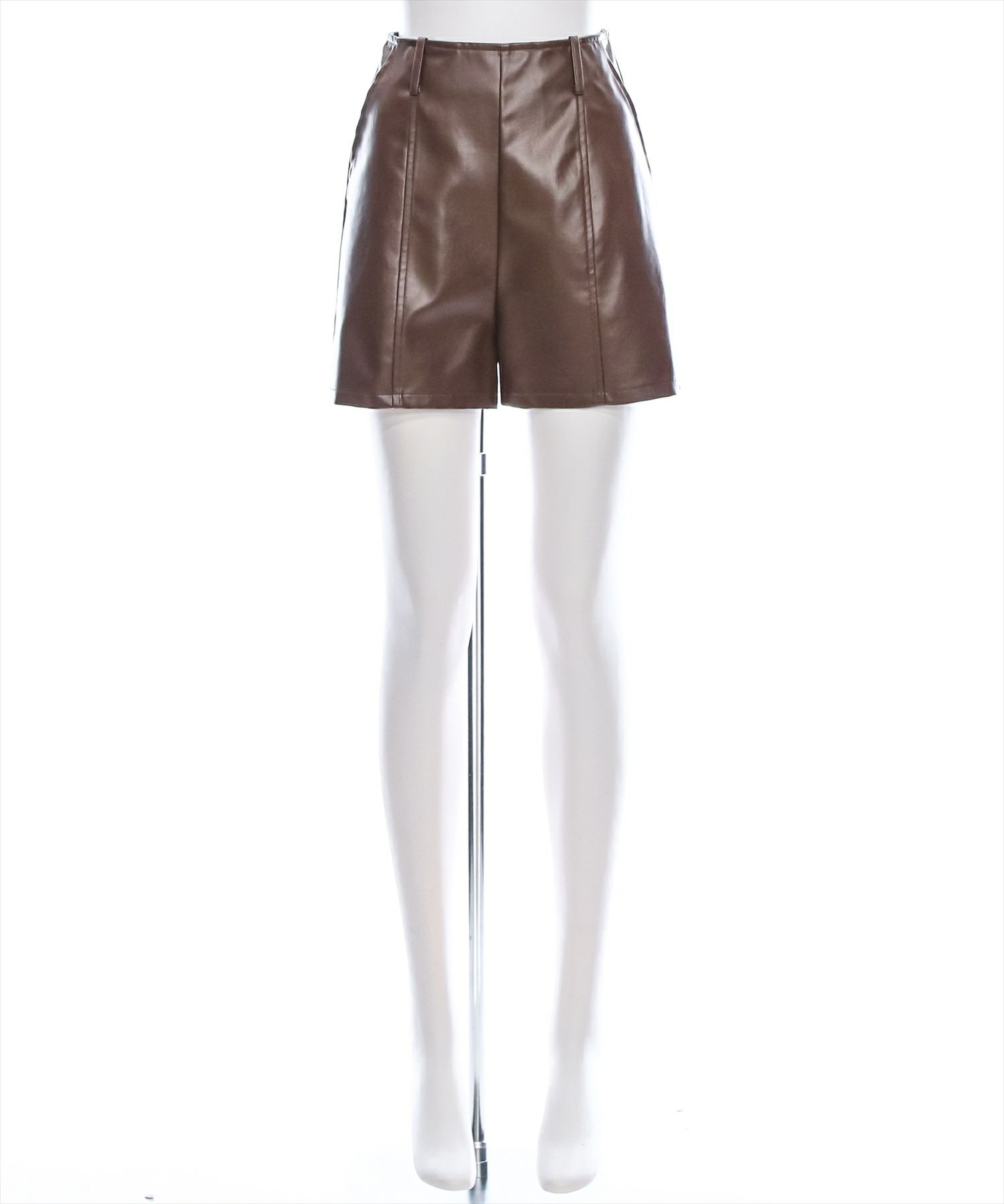 clear≪新色追加≫合皮ショートパンツ[CL8006] | レディース