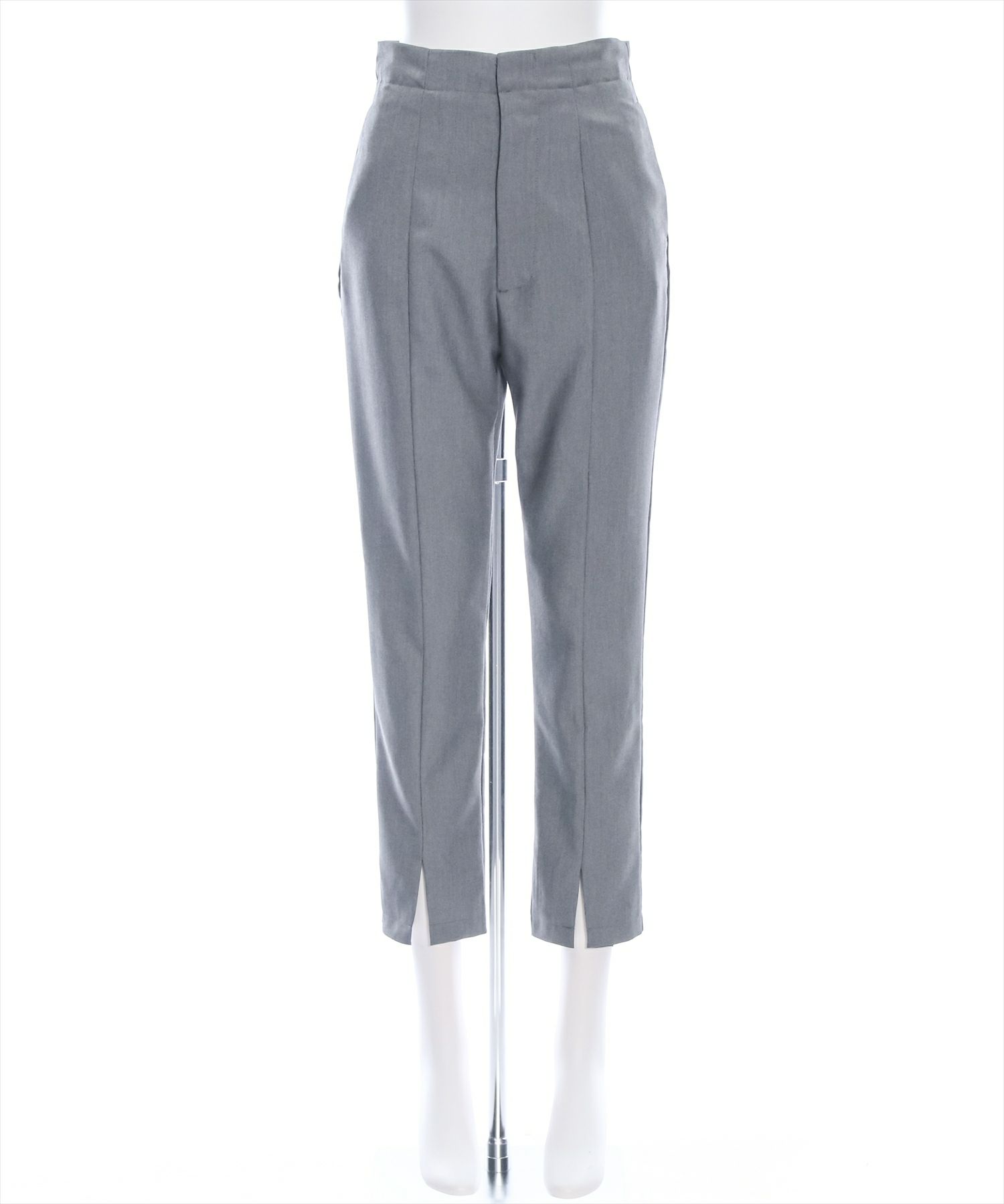 clear≪定番≫裾スリットスリムパンツ[CL8014] | レディース