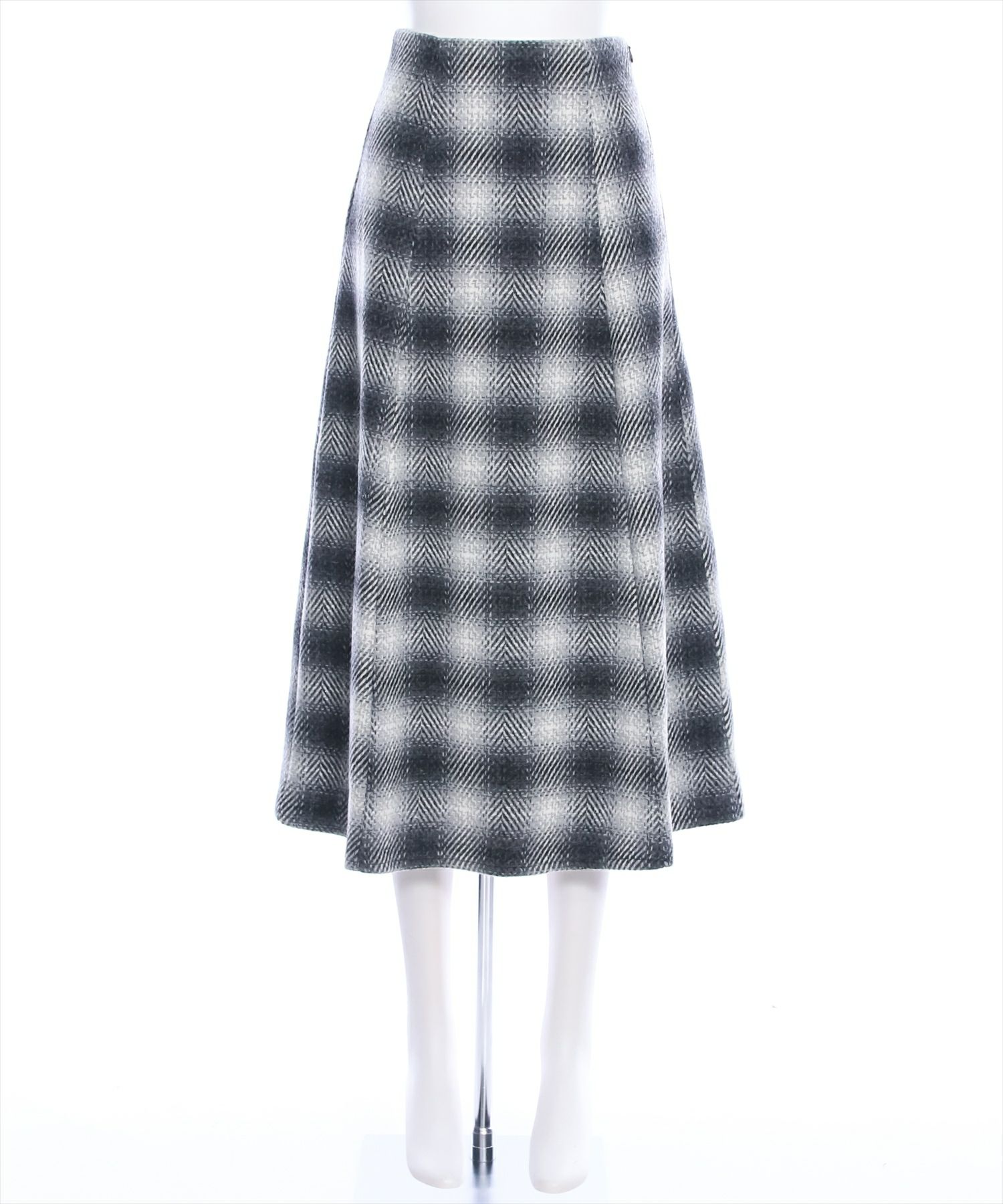 clear≪AW新作≫六枚ハギチェック柄フレアスカート[CL8078