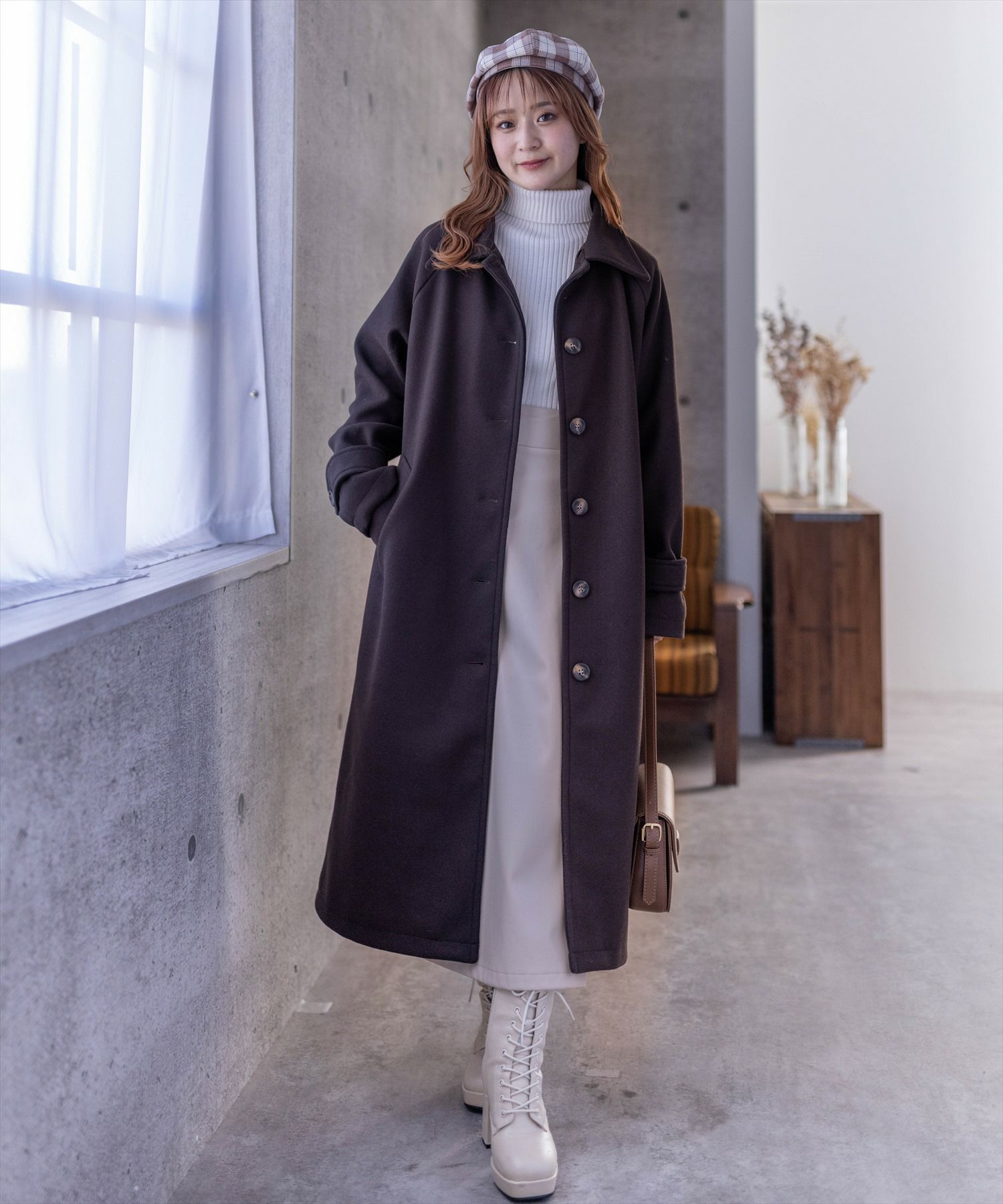 clear≪再入荷≫フェイクレザー前後2WAYフレアスカート[CL8080 clear≪再入荷≫フェイクレザー前後2WAYフレアスカート[CL8080