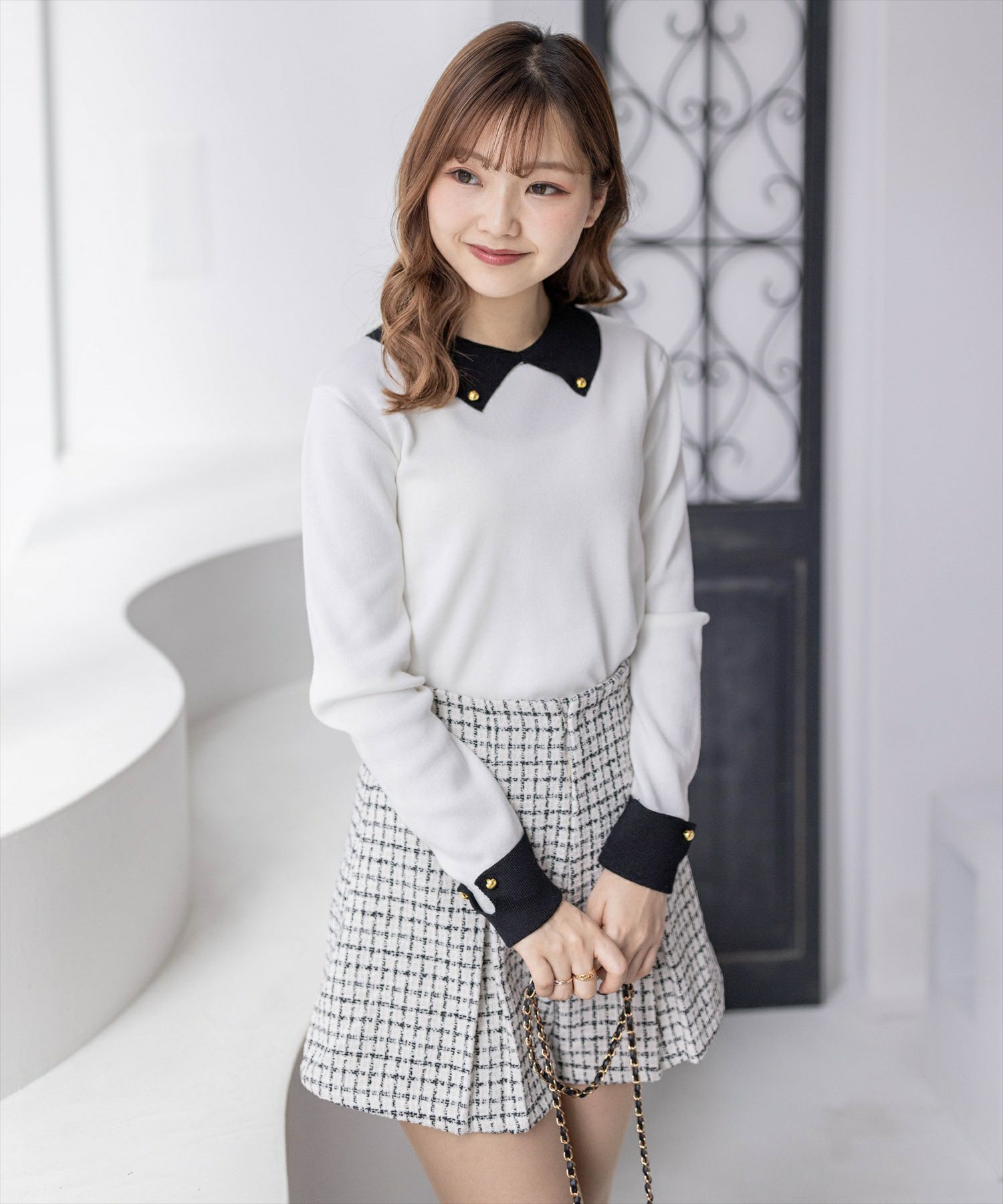 158㎝/オフホワイト