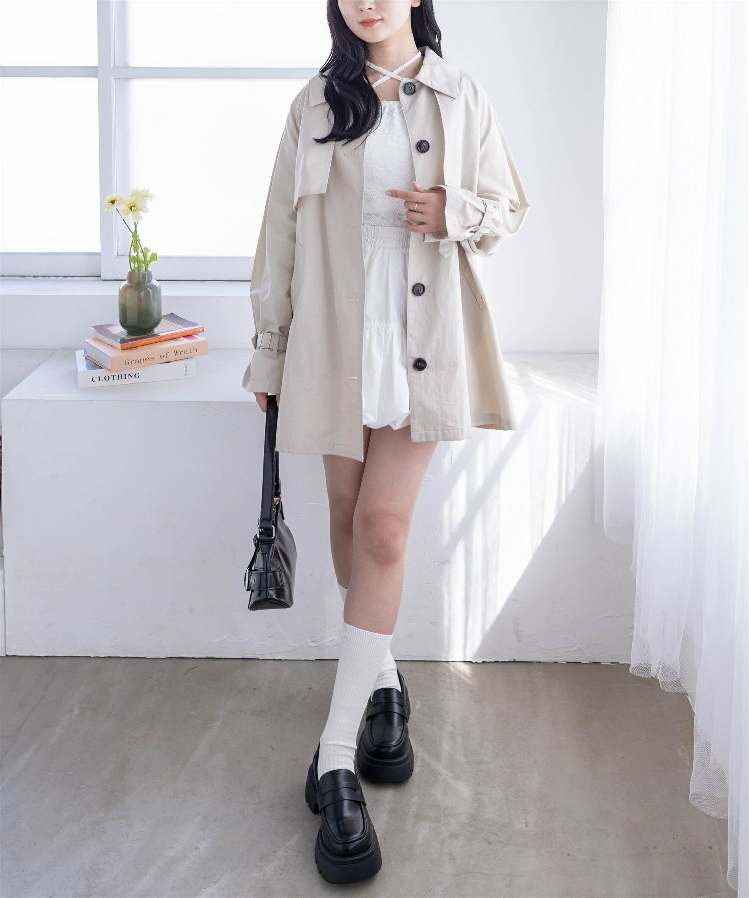 162㎝/グレージュ