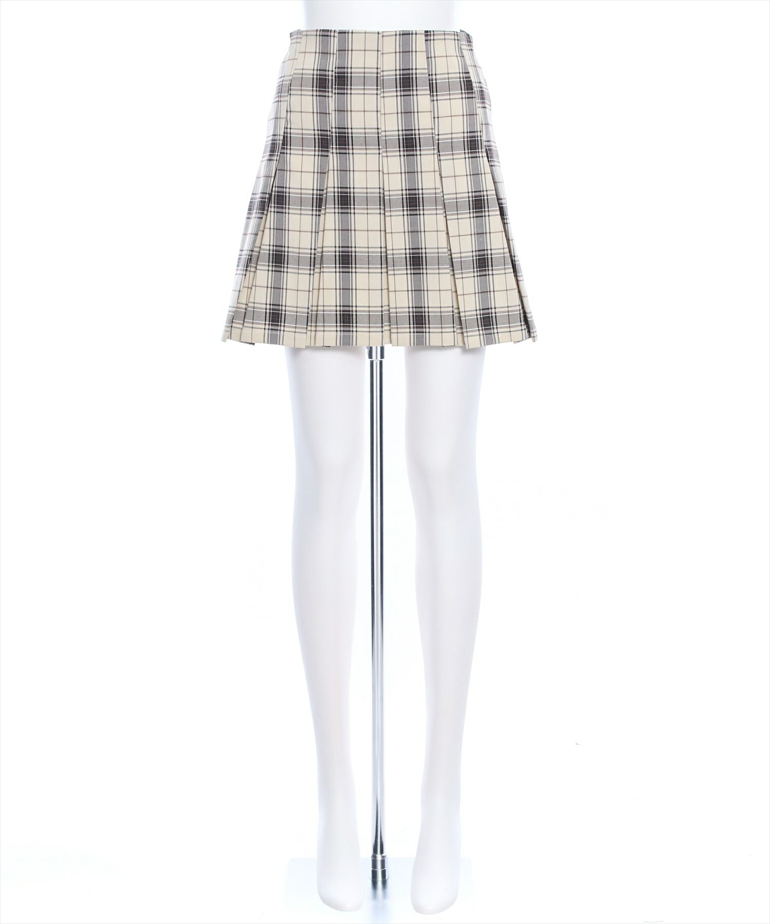 ≪春新作≫チェック柄ボックスプリーツスカート[CL8271] | レディース 
