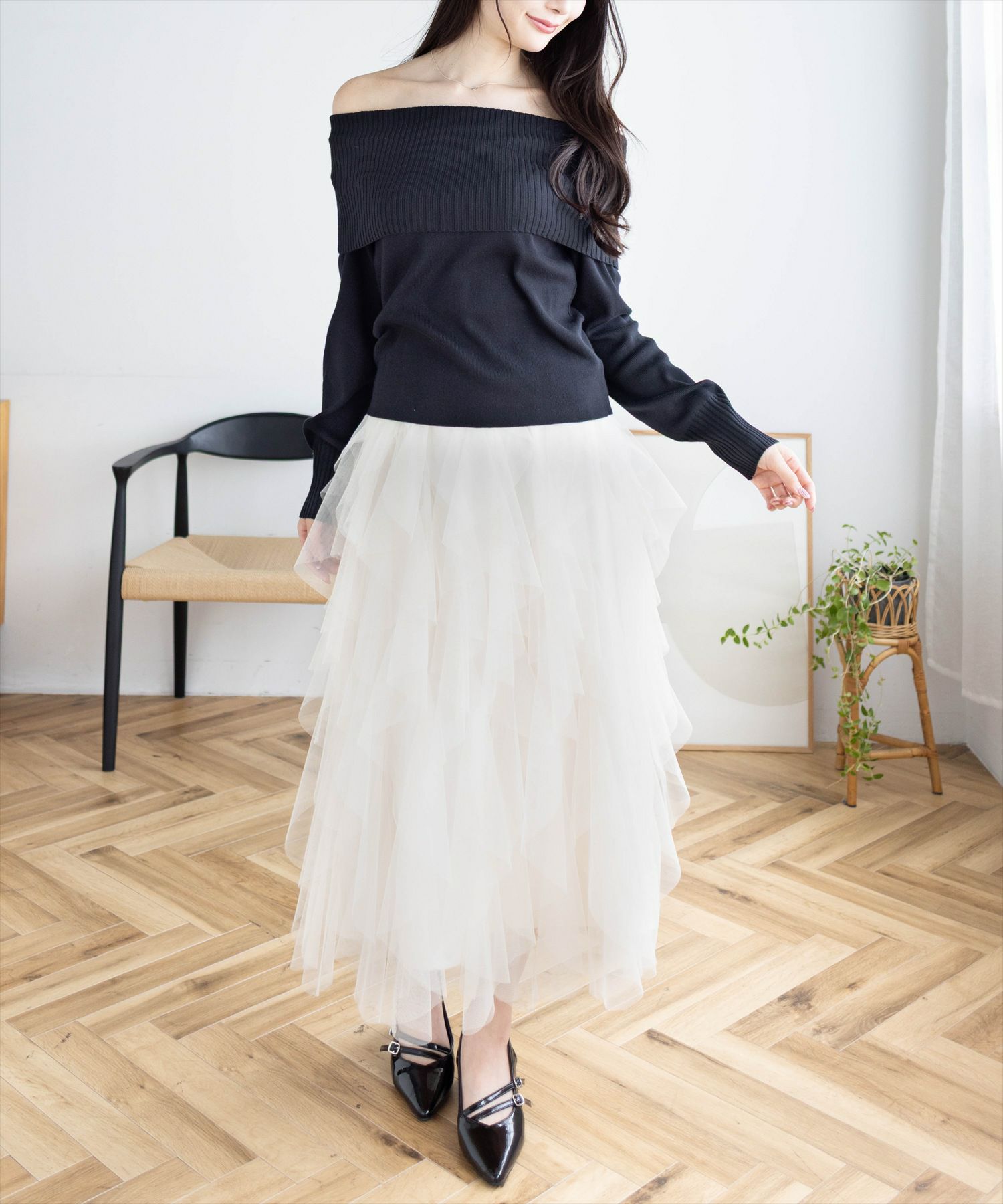 165cm/ブラック