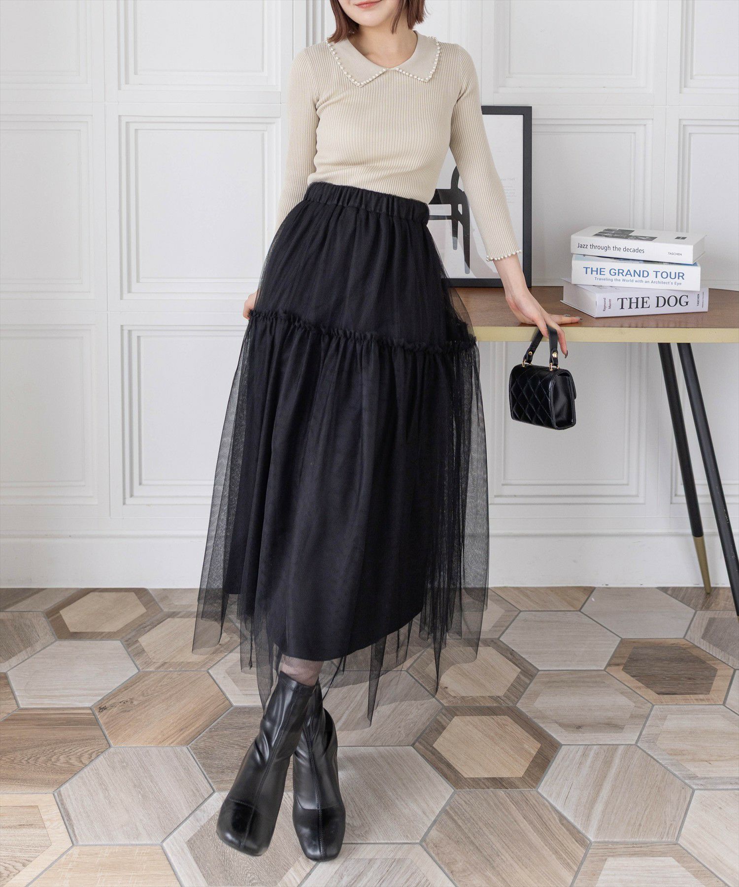 160㎝/グレージュ