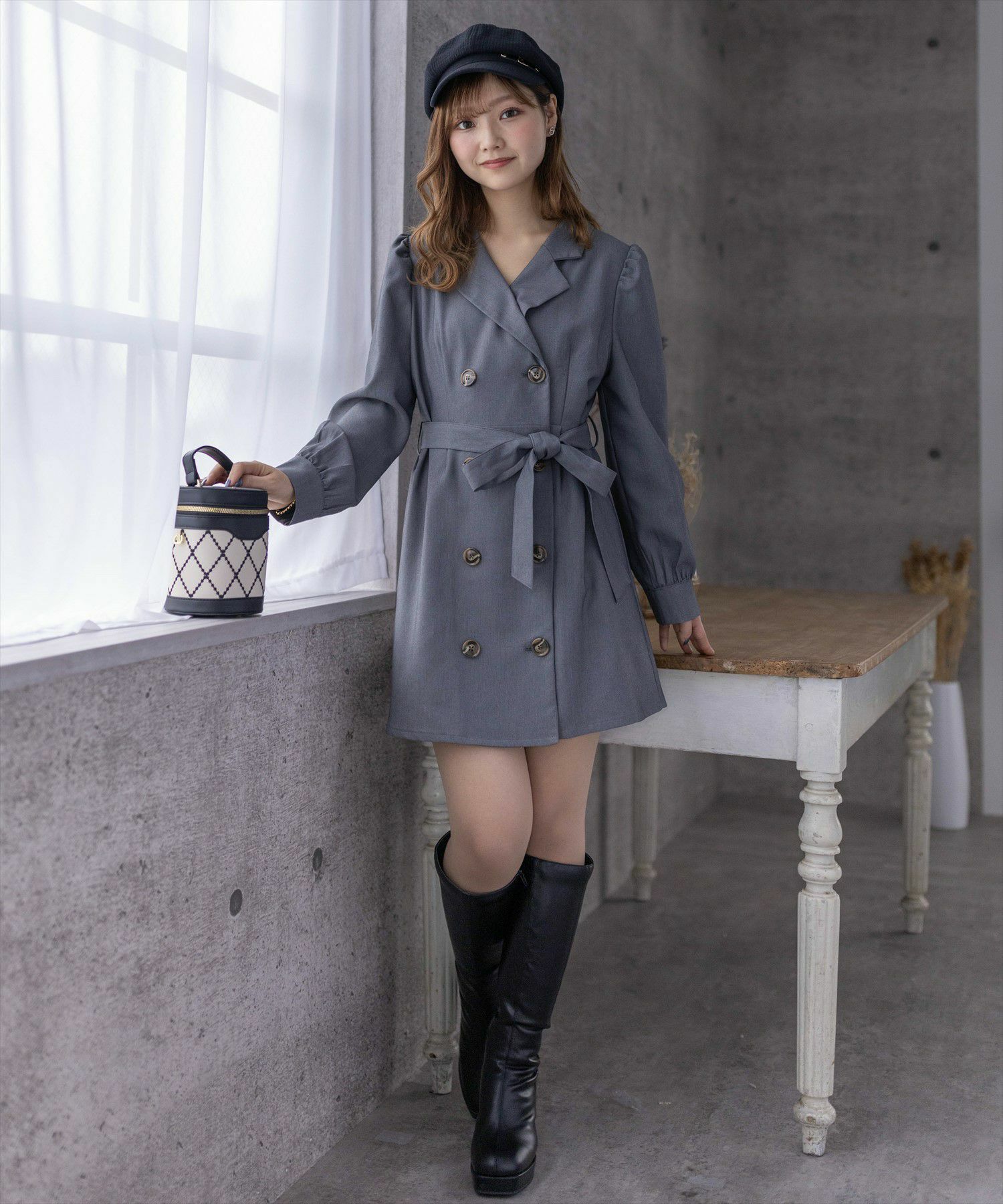 裾シアー切替フレアスカート[CL7729] | レディースファッション通販 ...