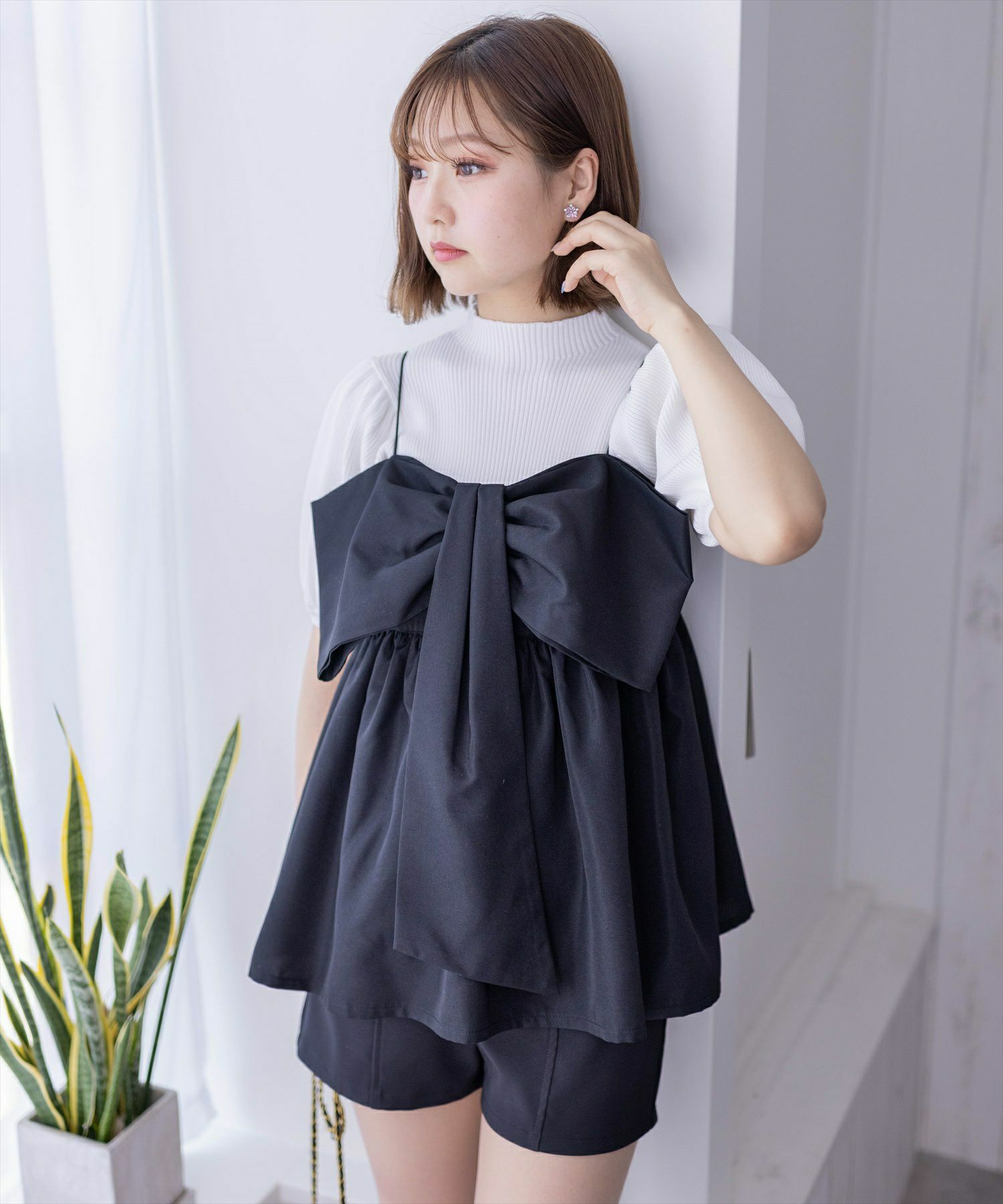 clear≪再入荷≫ビッグリボンビスチェ[CL8342] | レディース 