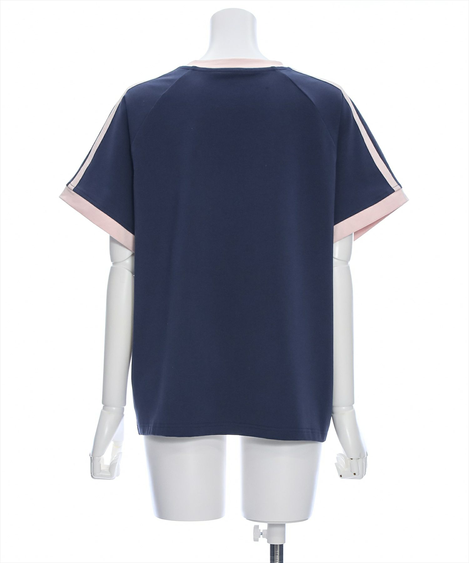 clear≪再入荷≫ラバーワッペンライン入りオーバーサイズT