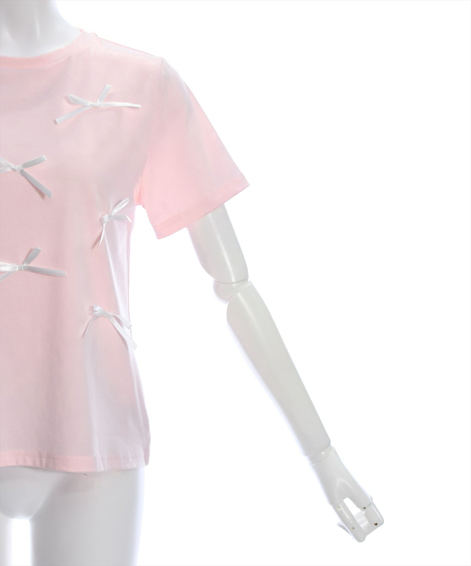 clear≪夏新作≫リボンモチーフTシャツ[CL8322] | レディース