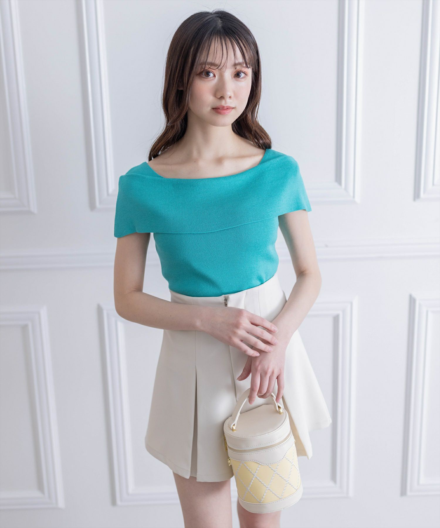 トップス Jelly HeRIN.CYE | Flower lace A-line tops (シャツ・ブラウス