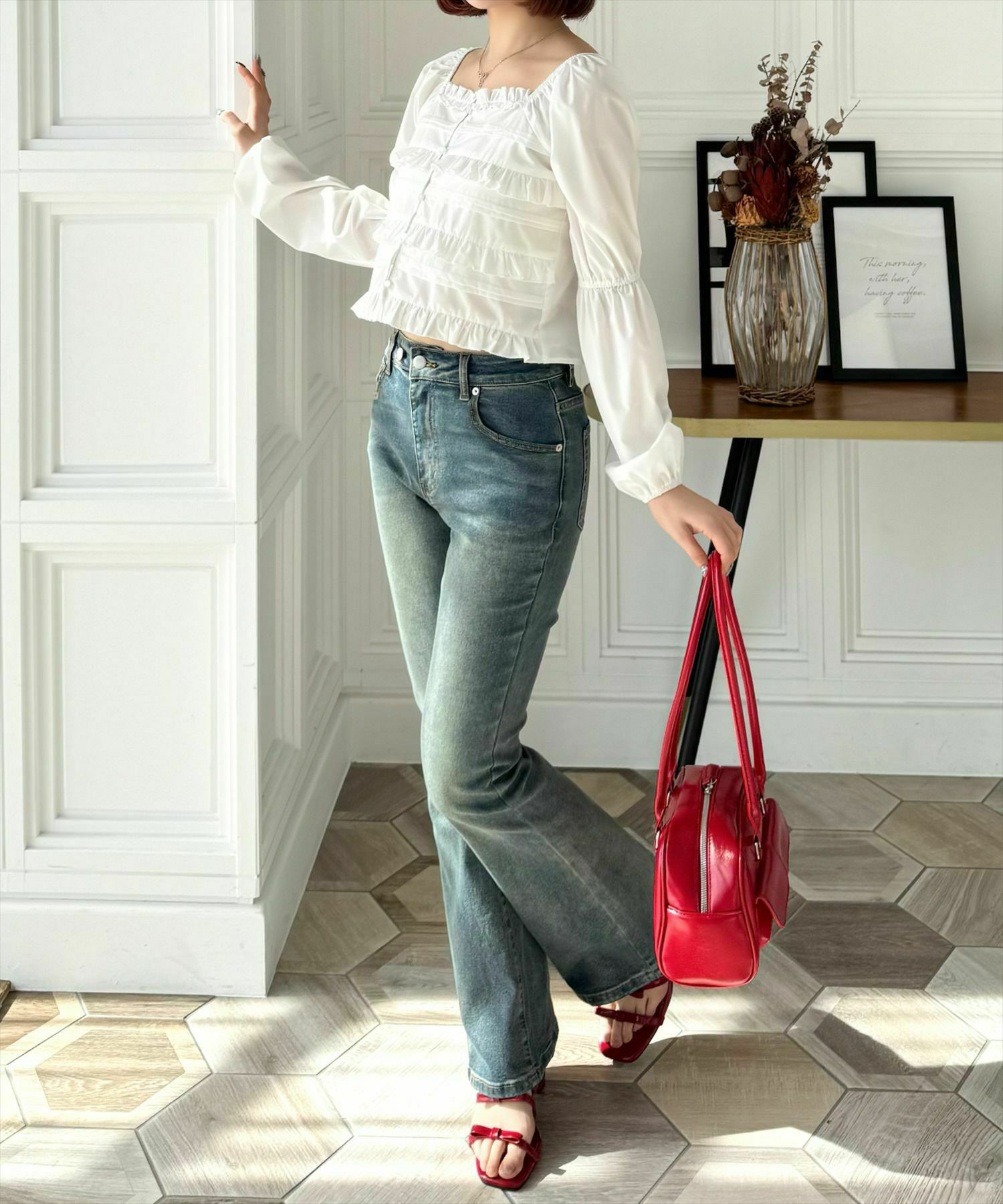 160cm/ブルー2 S着用