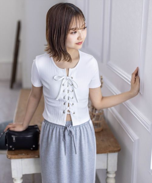 sadoro paris レース衿 リブカットソー ニットソー - メルカリ