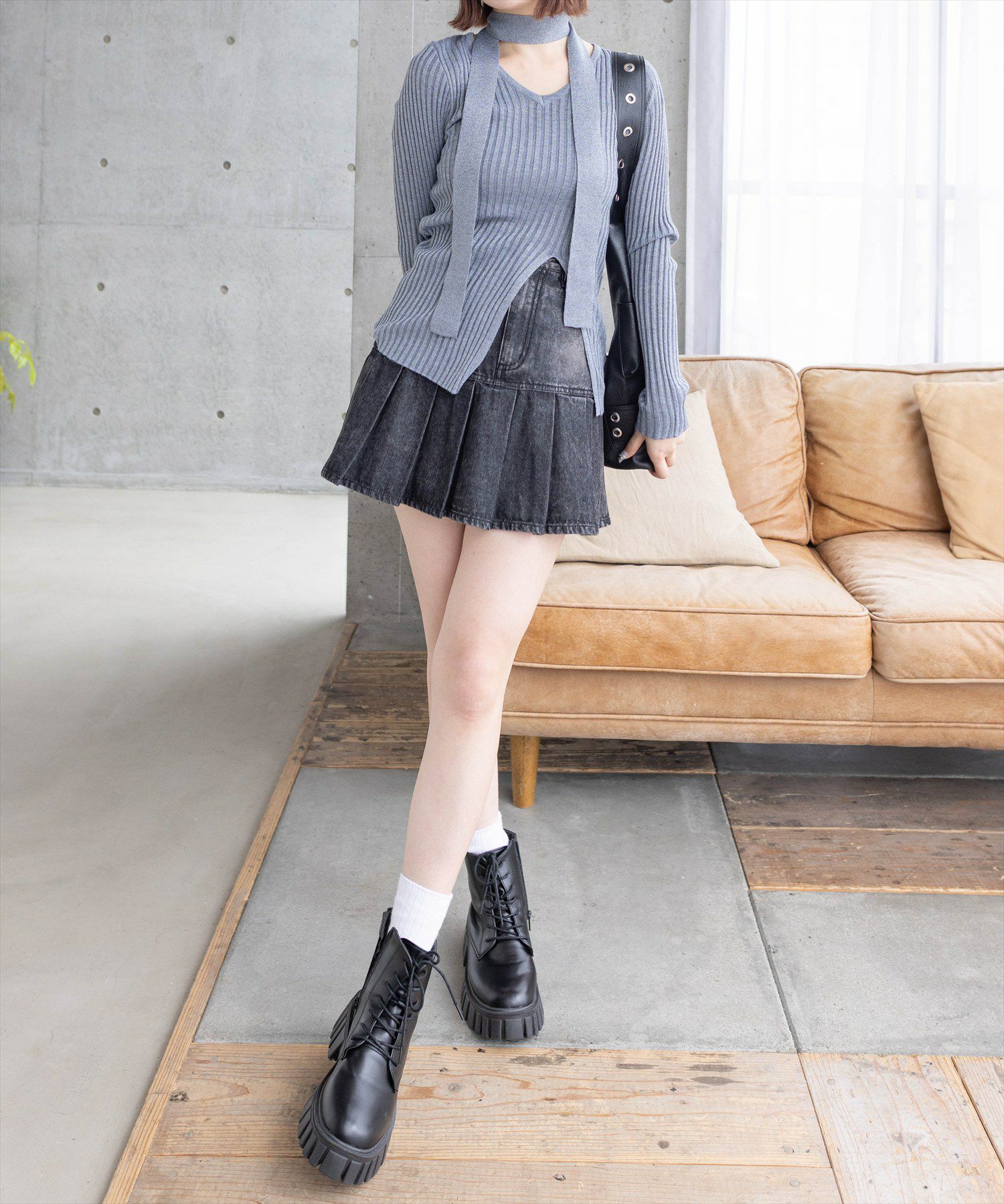 inperfect denim ミニスカート cityshop別注 CITYSHOP - INPERFECT DENIM スカート CITYSHOPのミニスカート
