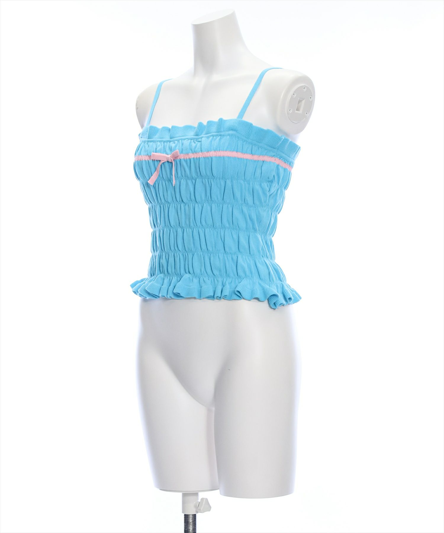 extreme cahmere リボンキャミソールニット extreme cahmere リボンキャミソールニット