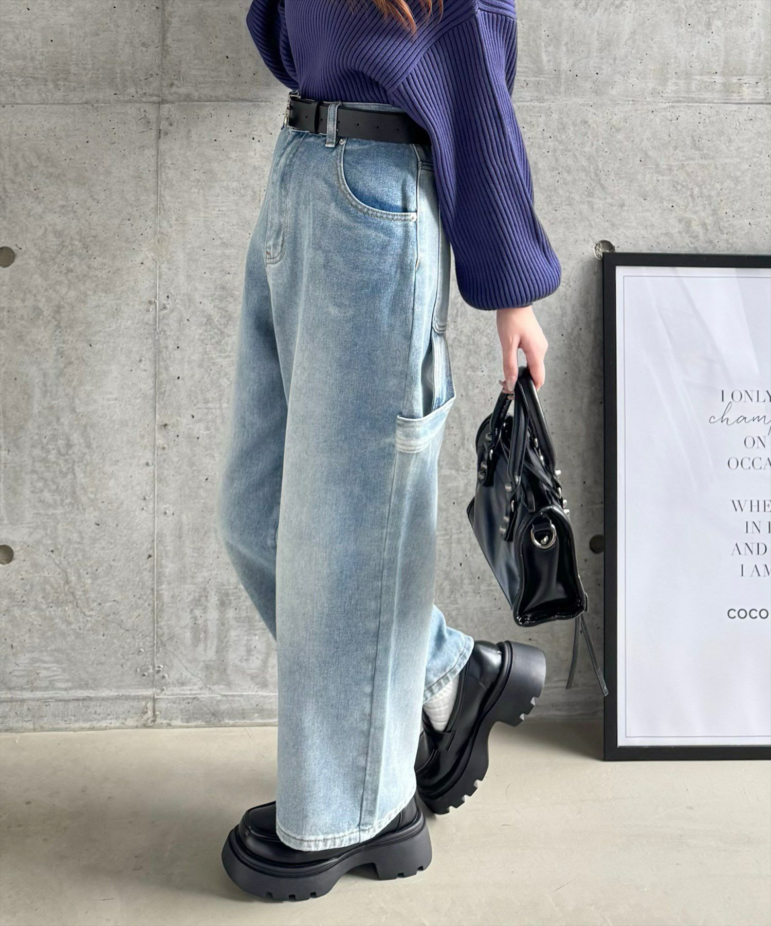 clear ペインターデニムパンツ[CL8607] | レディース