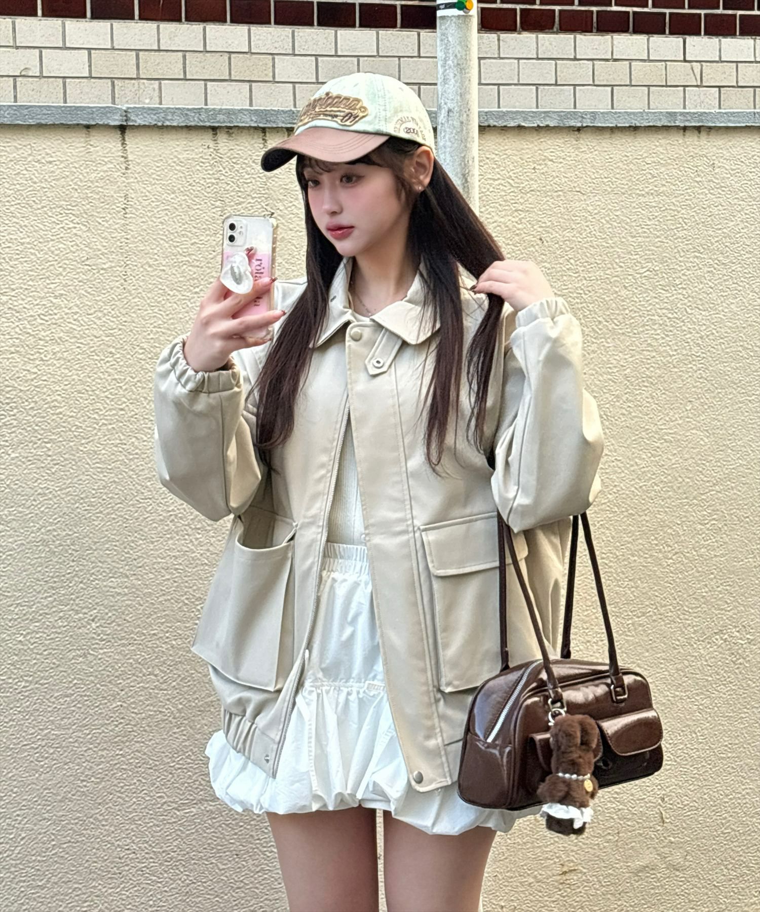 165㎝/ブラウン