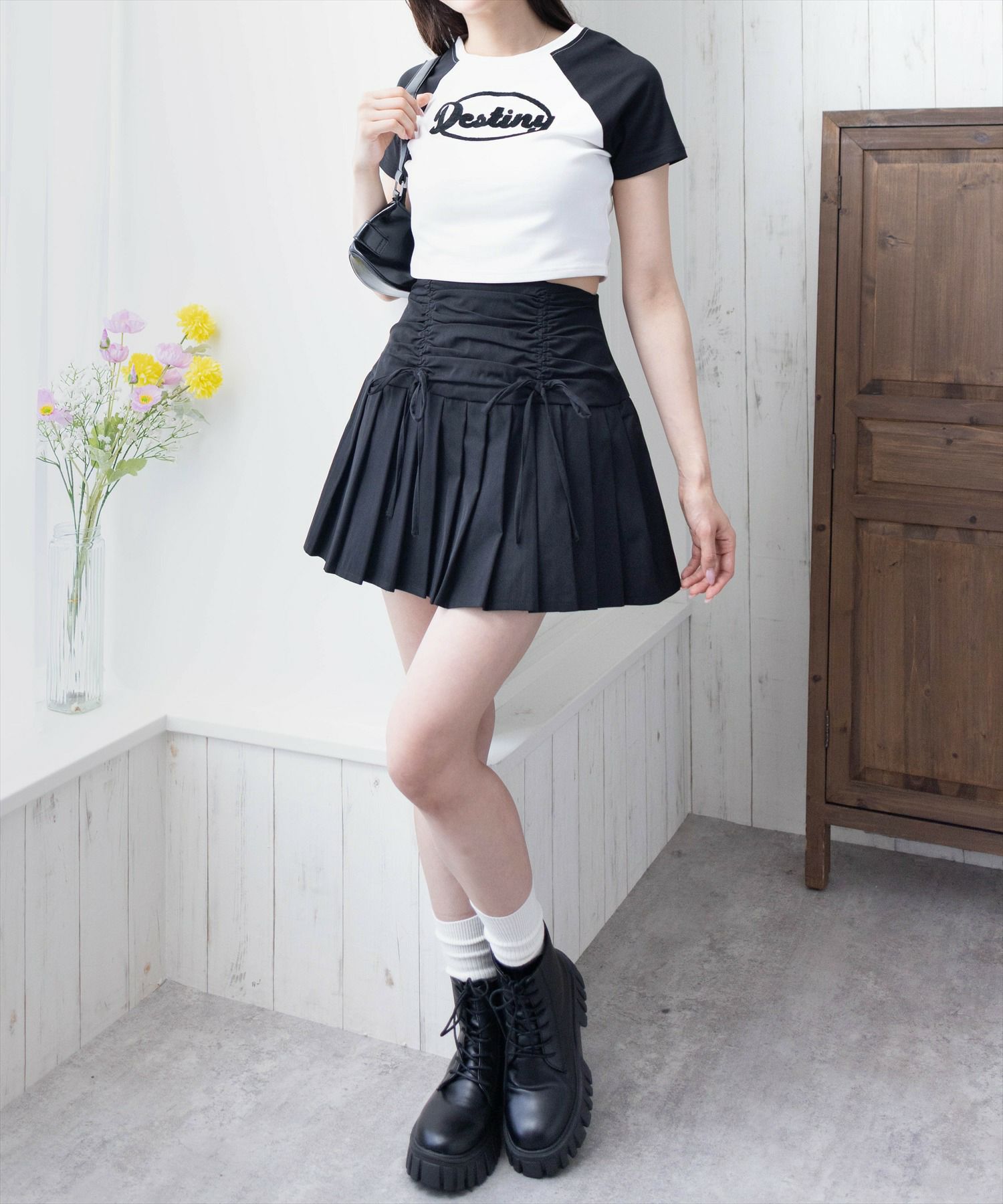 165㎝/ブラック S着用