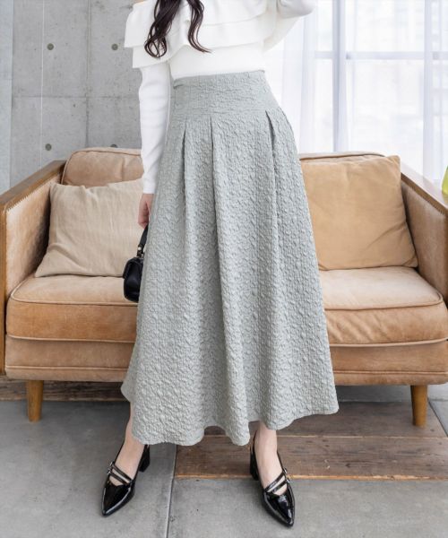 clear ブークレフレアスカート[CL8749] | レディースファッション通販