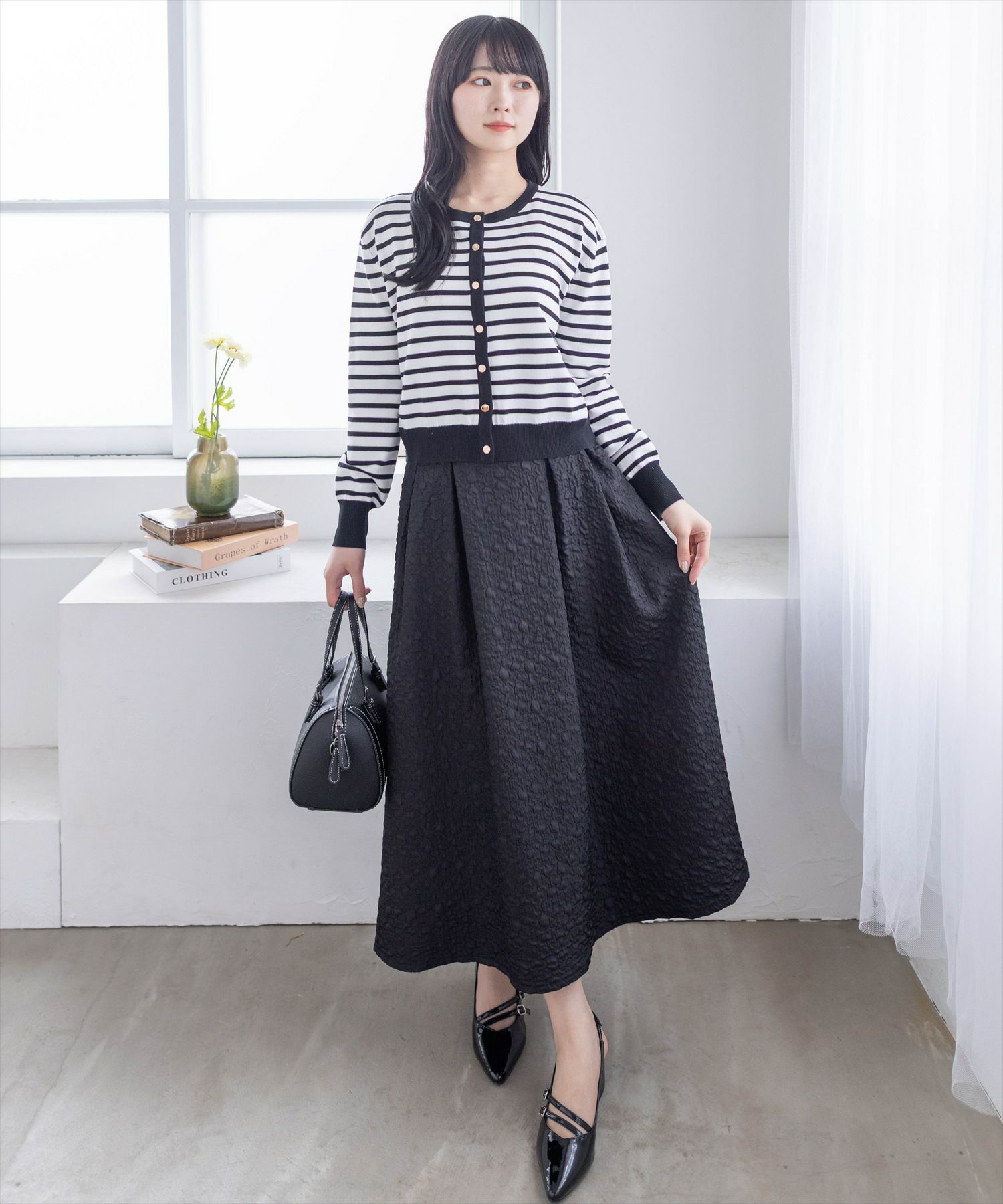 162㎝/ブラック F着用