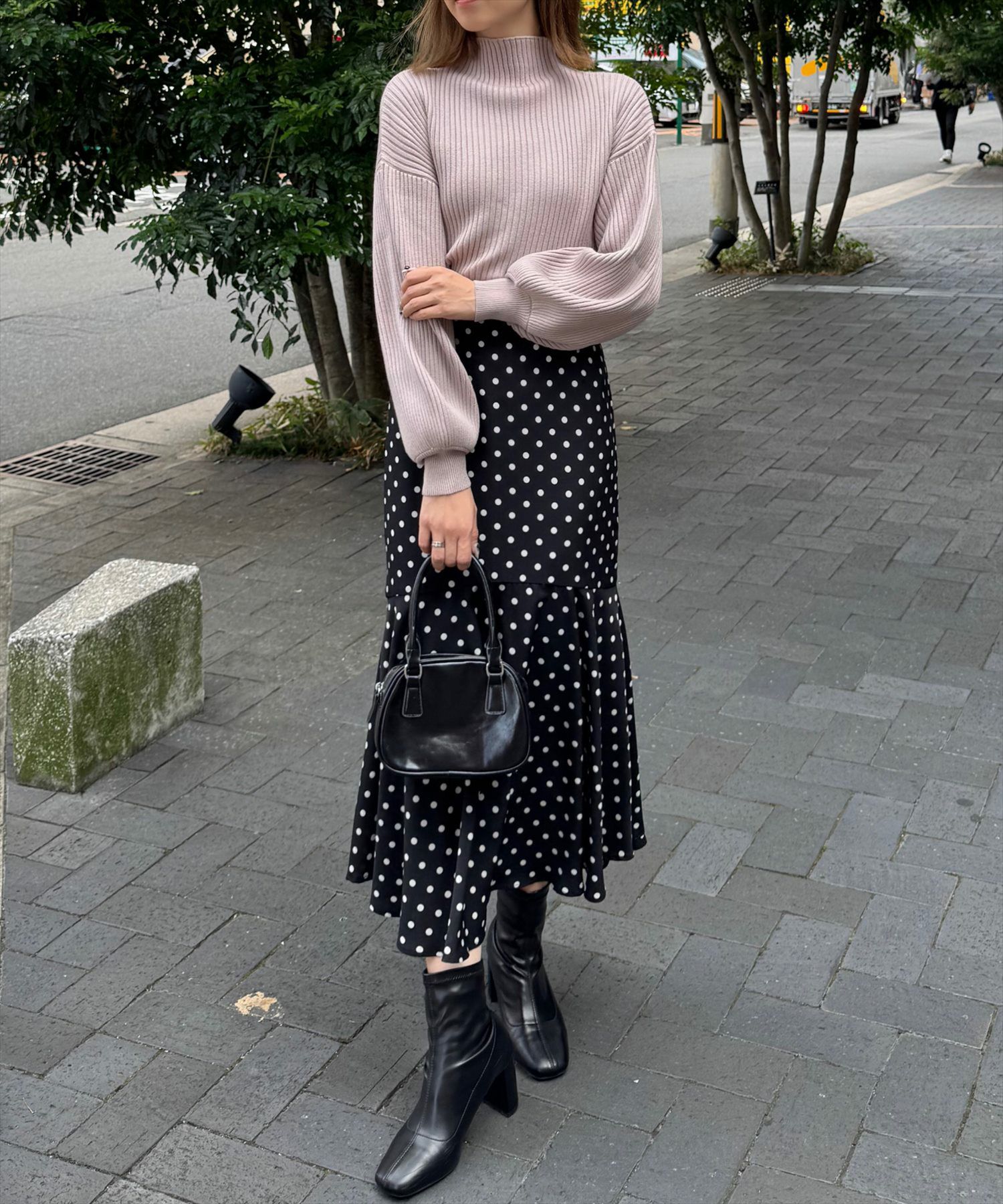 160㎝/ブラック F着用