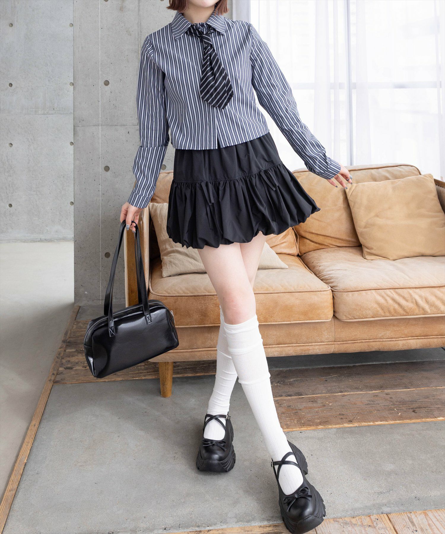 160cm/ブルーグレー