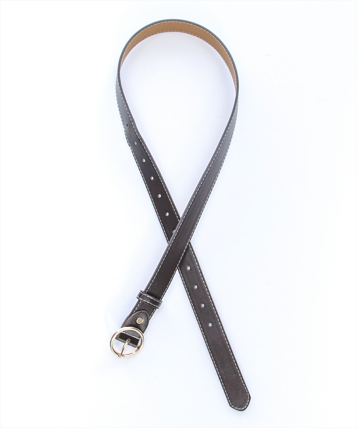 マディソンブルー　ラウンドバックルベルト ROUND BUCKLE BELT | GOODS | MADISONBLUE