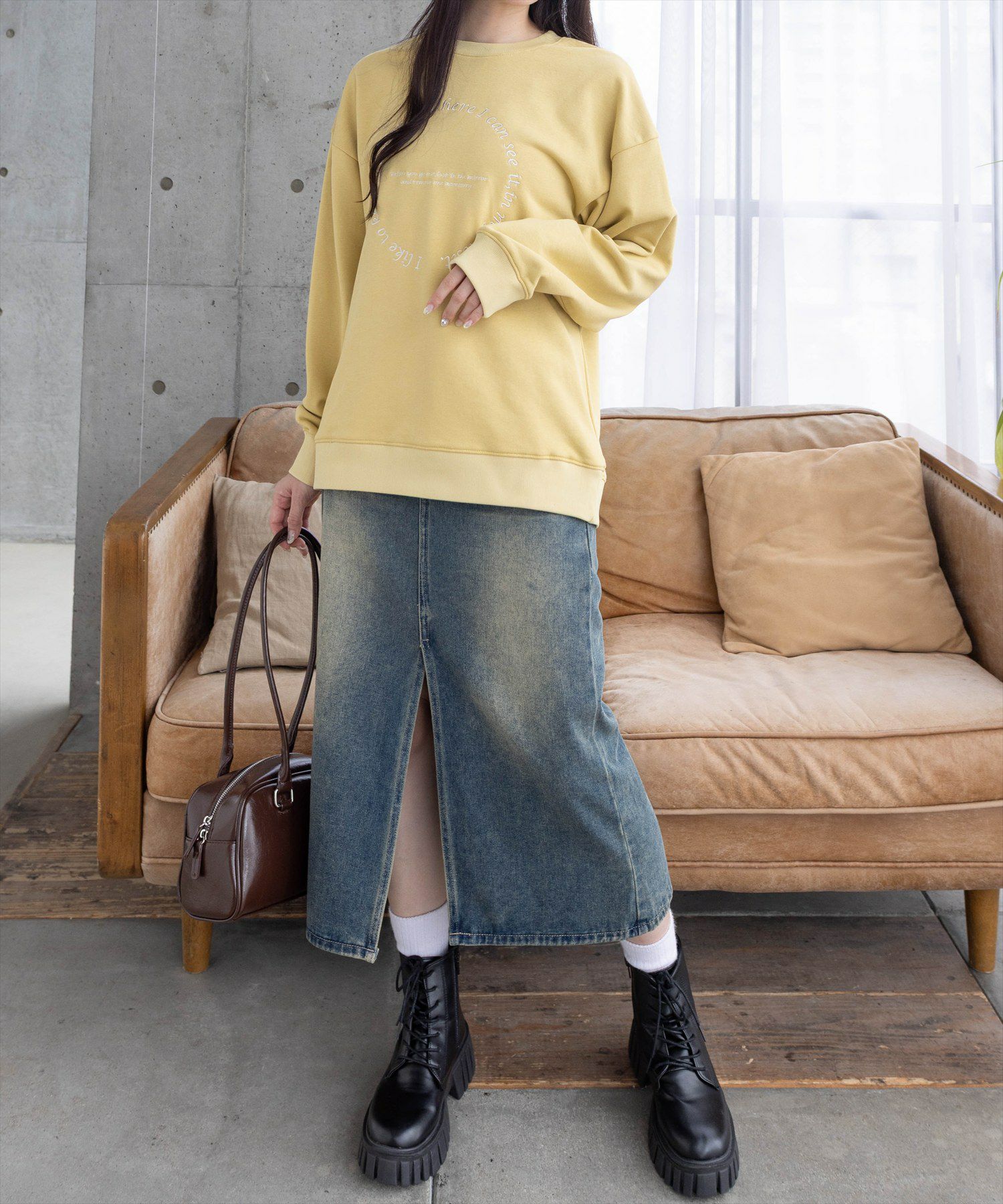 165㎝/クリームイエロー