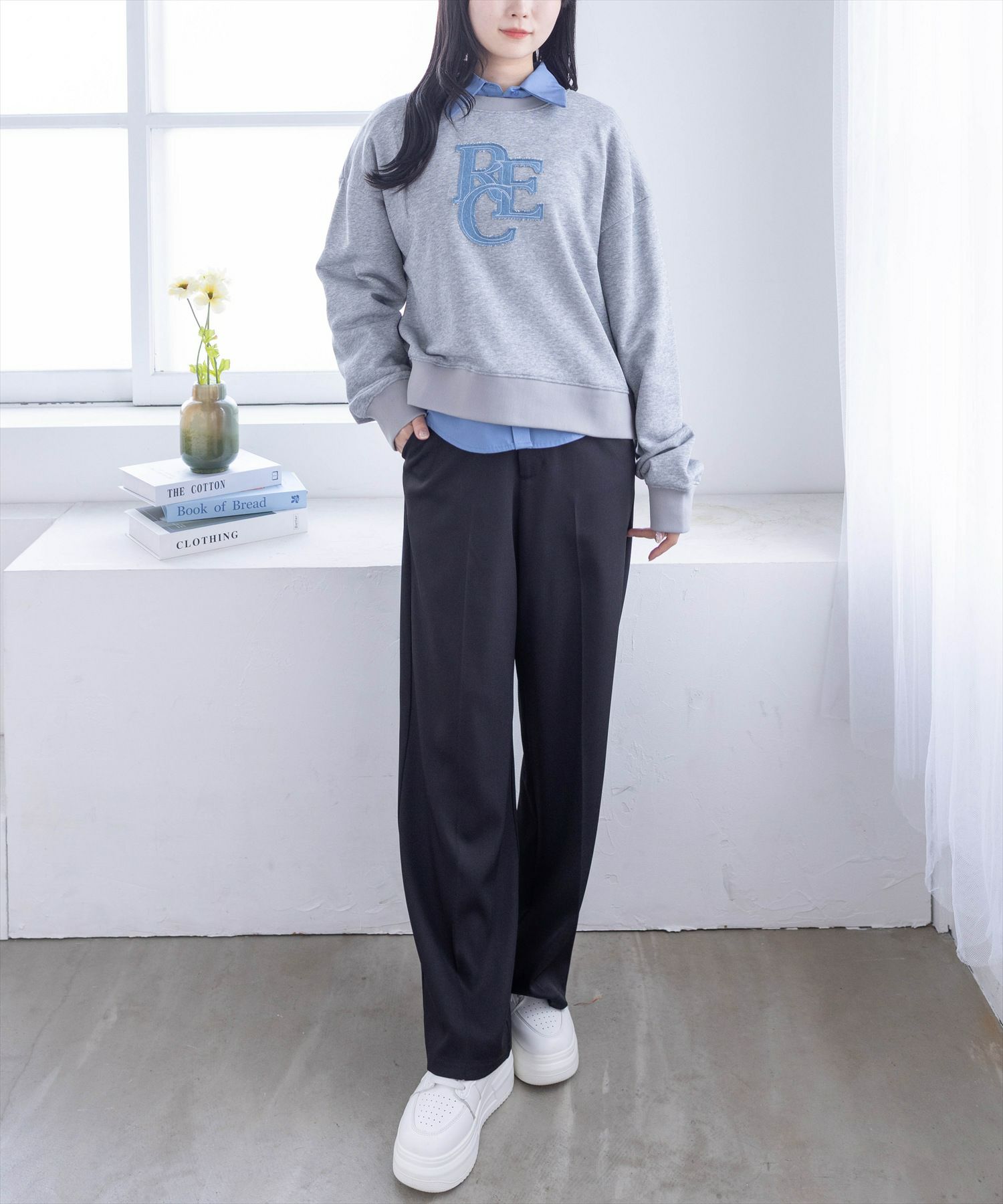 162cm/グレー