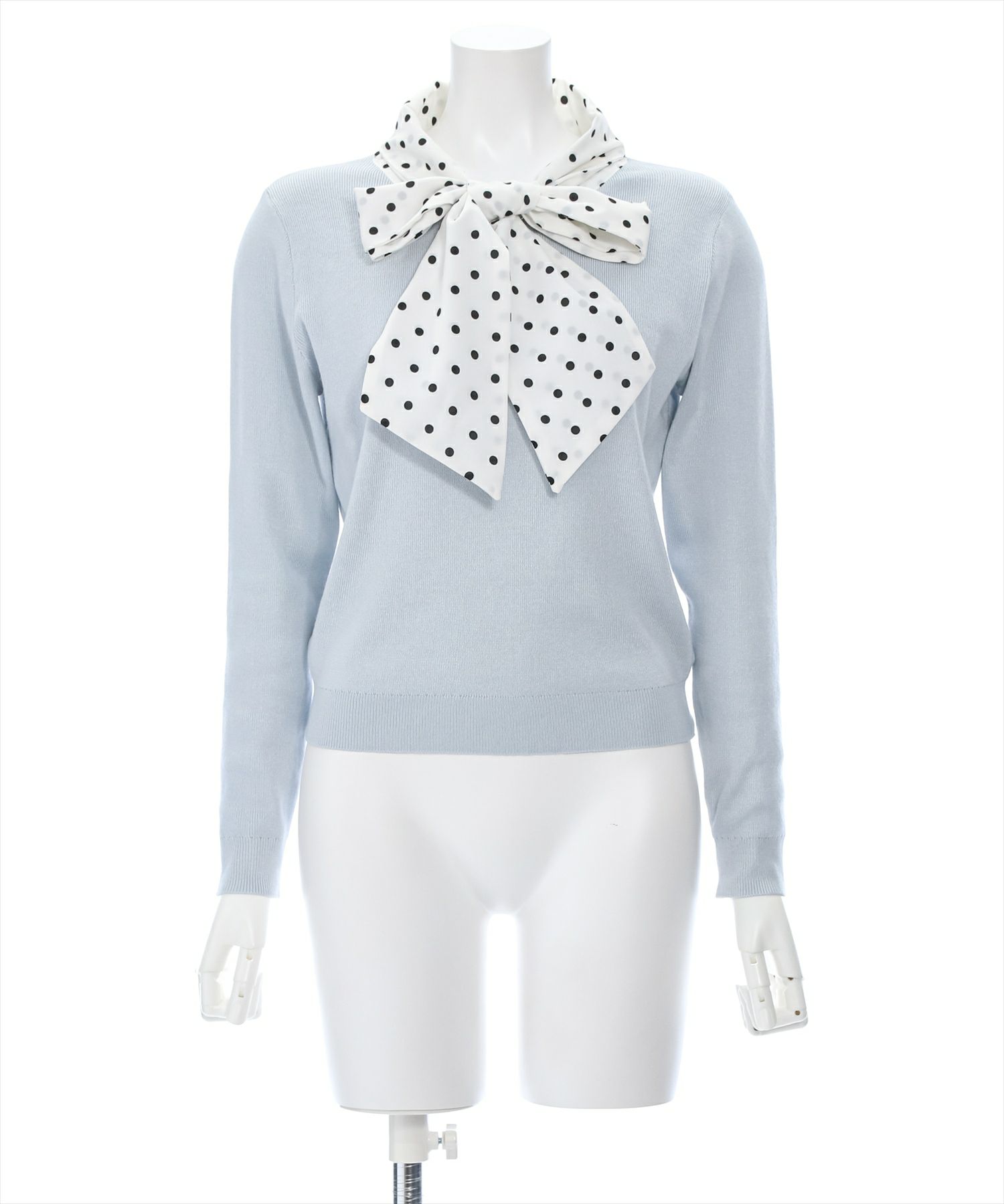 【美品】M'S GRACY ドッキング ニット　リボン　ボウタイ　白シャツ　М 楽天市場】エムズグレイシー（トップス｜レディースファッション