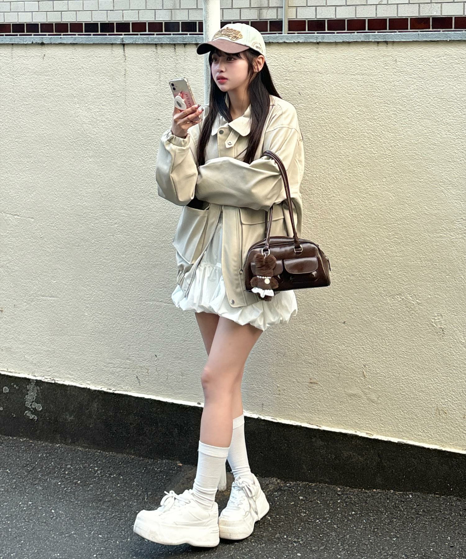 165㎝/ライトベージュ