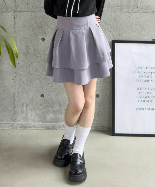 DSQUARED ミニスカート グレーx黒 2009225Y0093 ミニスカート | レディースファッション通販clear(クリア)
