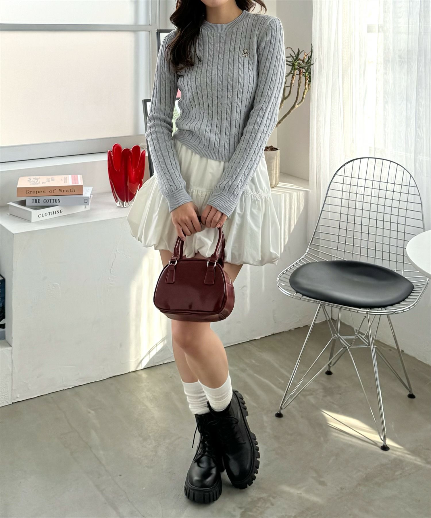 161㎝/グレー