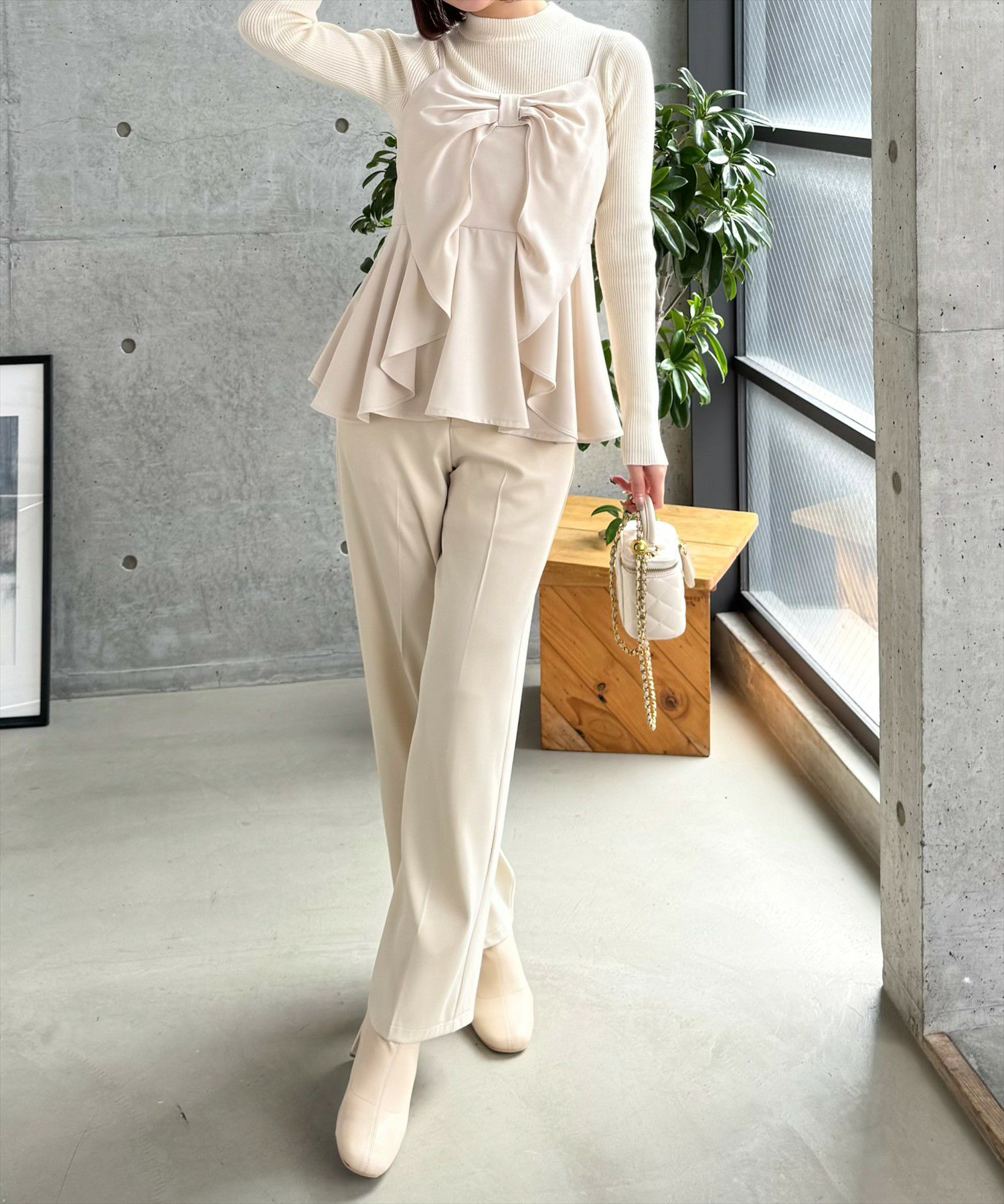 160㎝/アイボリー