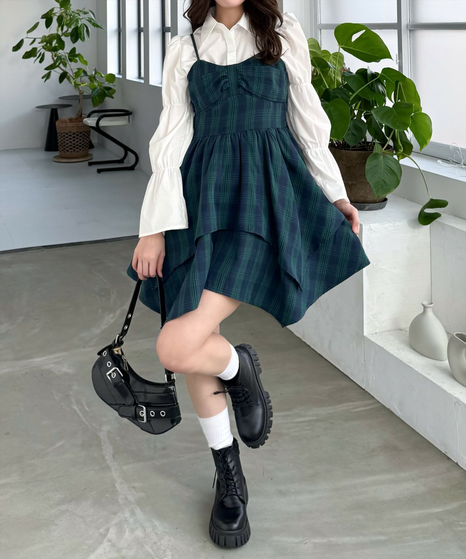 clear≪SS新作≫柄アソートキャミワンピース[CL8954/2