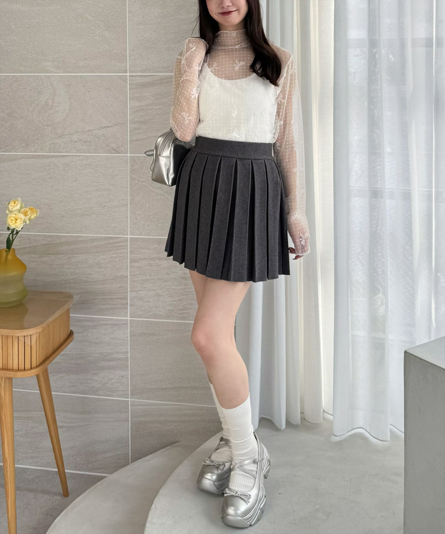 153㎝/オフホワイト