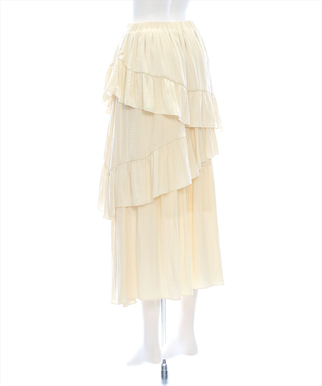 clear≪SS新作≫ランダムフリルロングスカート[CL9035