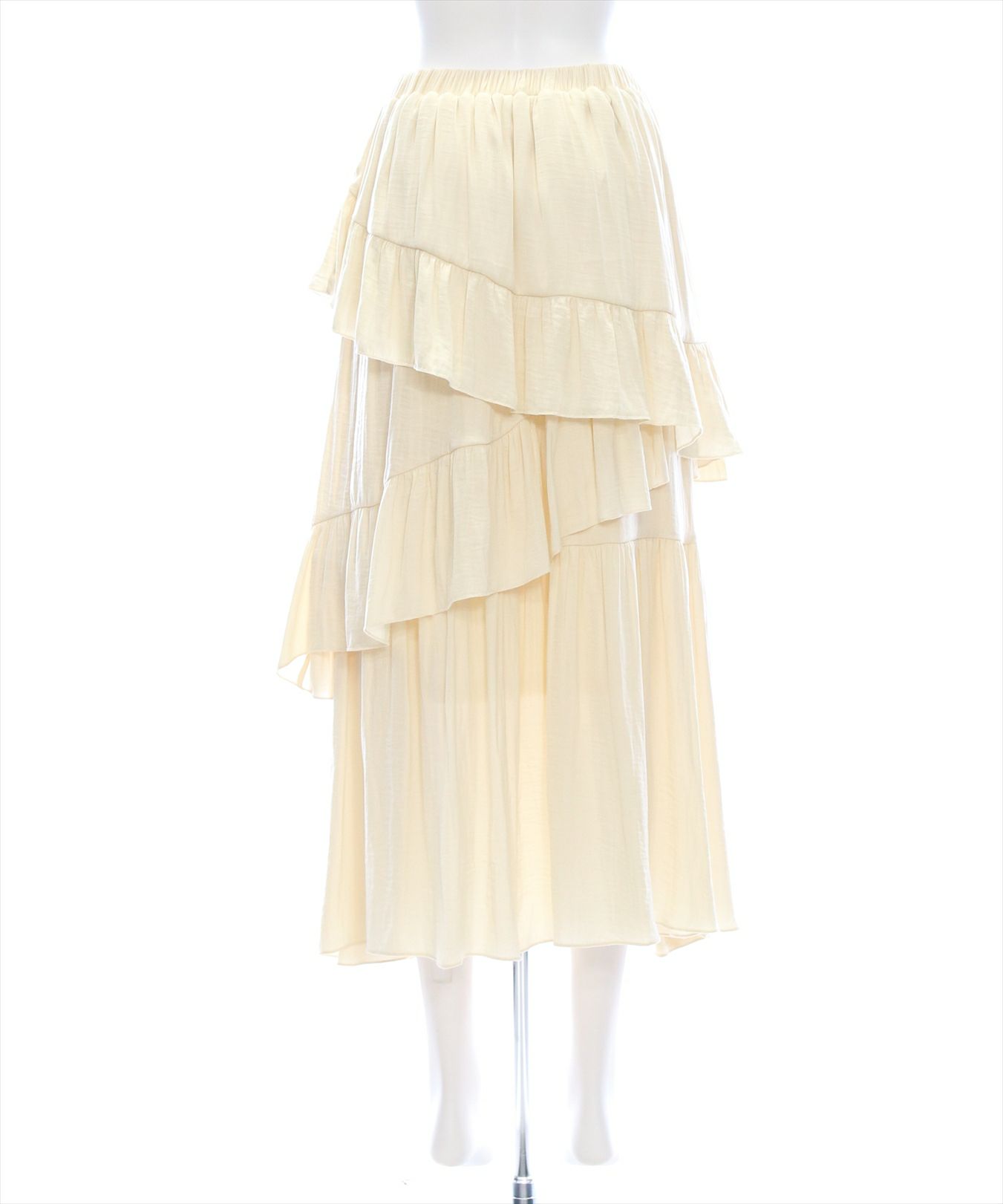 clear≪SS新作≫ランダムフリルロングスカート[CL9035] | レディース 