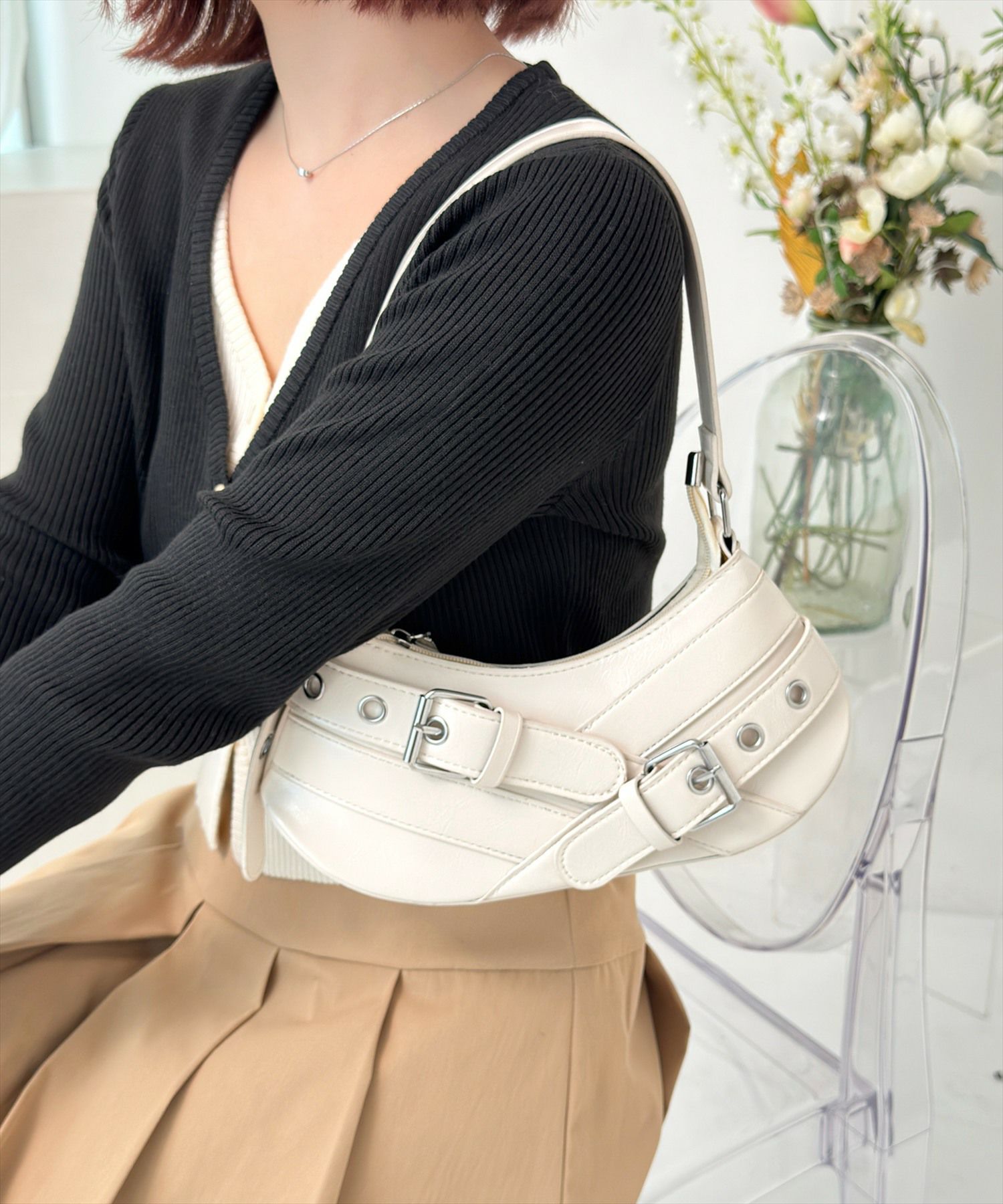 160㎝/アイボリー