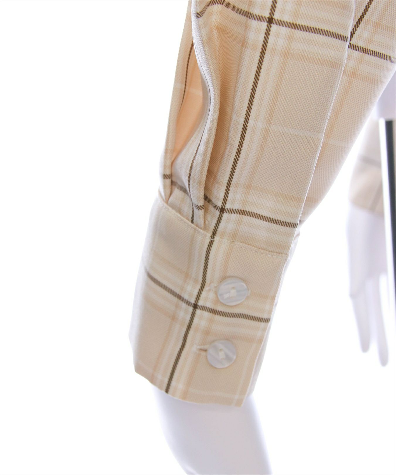 clear≪SS新作≫チェック柄ショート丈シャツ[CL8962 clear≪SS新作≫チェック柄ショート丈シャツ[CL8962