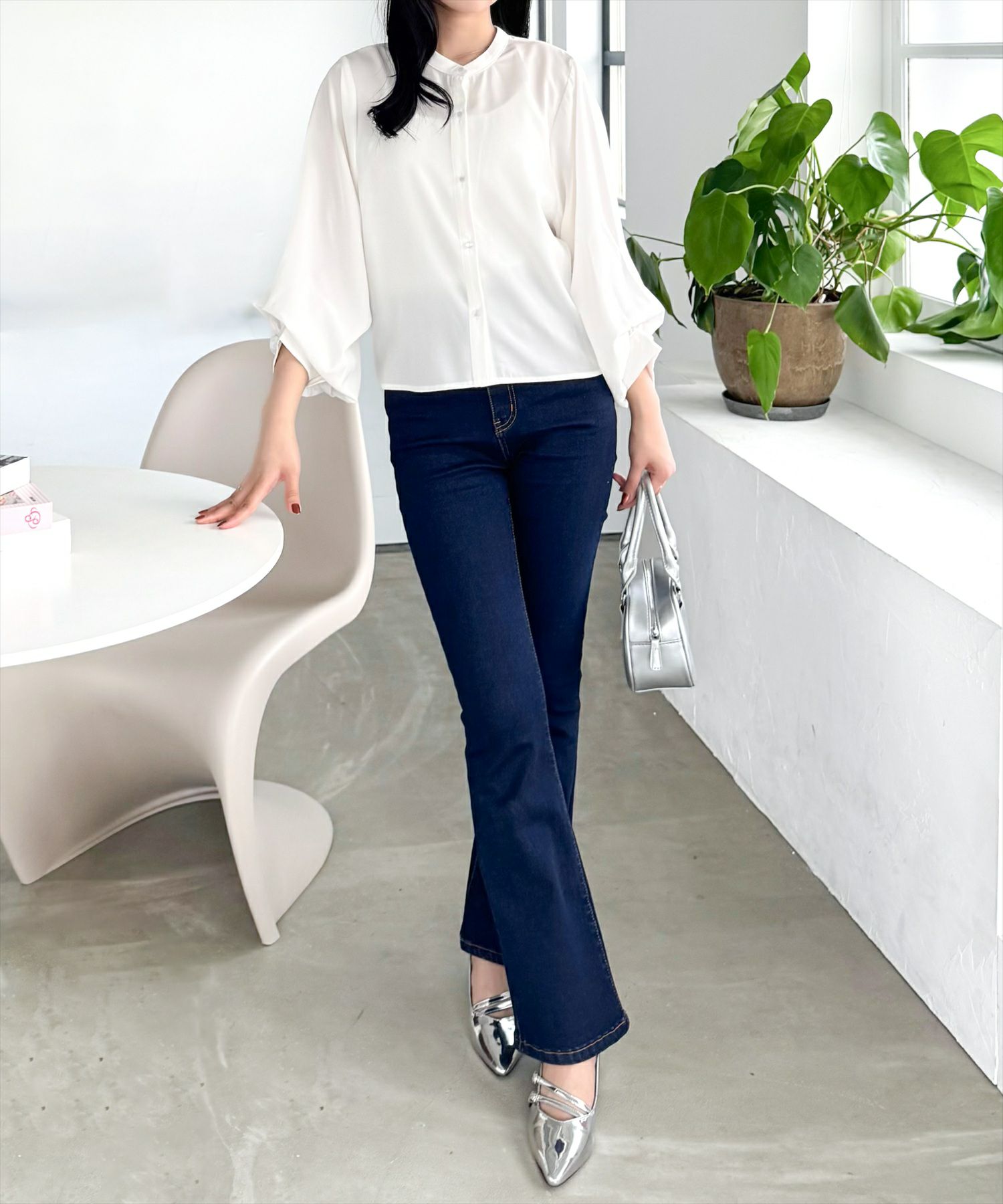 162㎝/オフホワイト