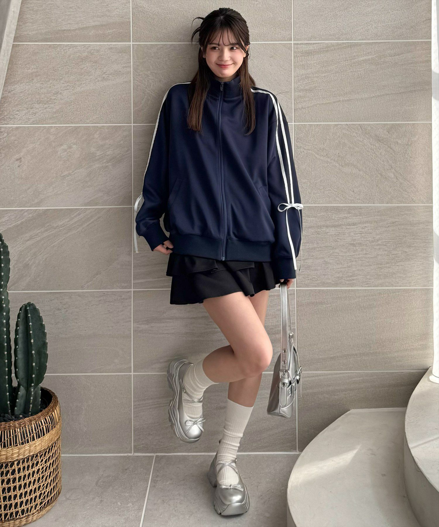 161㎝/ネイビー