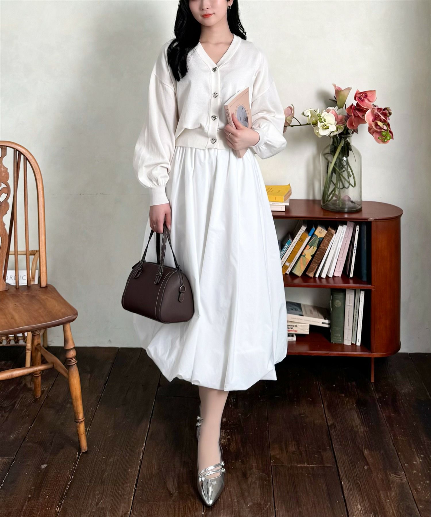 162㎝/アイボリー