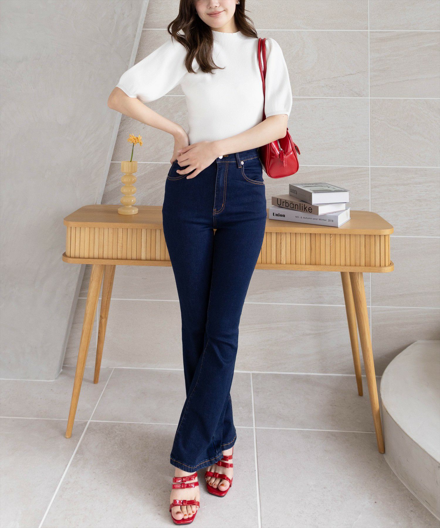 161㎝/オフホワイト