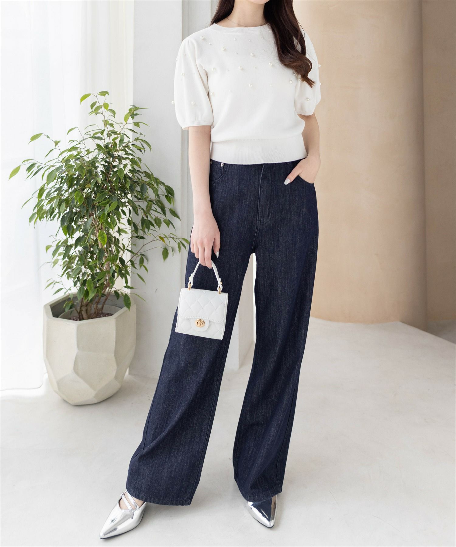 153㎝/オフホワイト