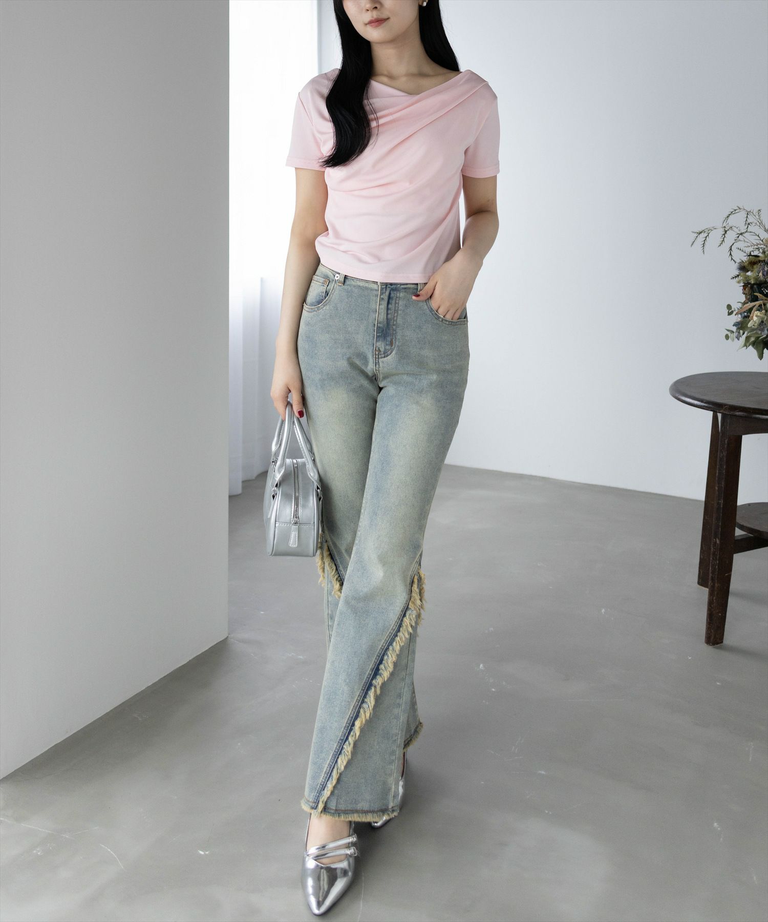 162cm/ライトブルー
