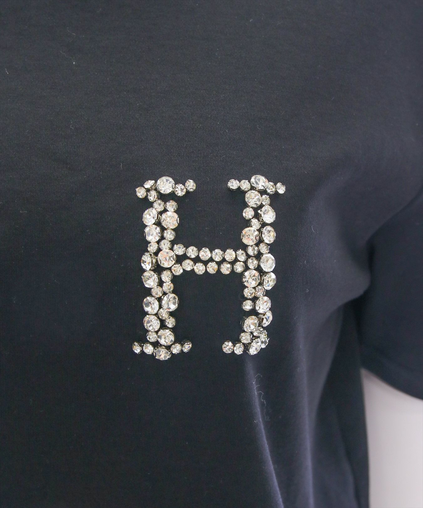 MUVEIL⭐︎ビジュー付Tシャツ - トップス本当に 安い